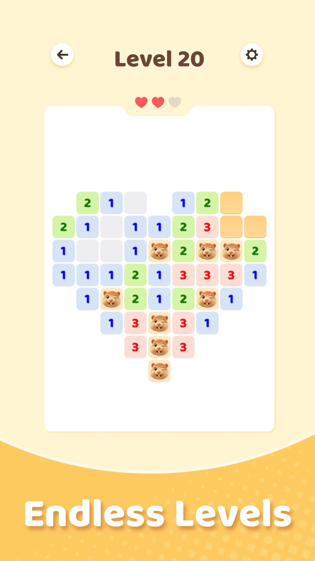Molesweeper screenshot