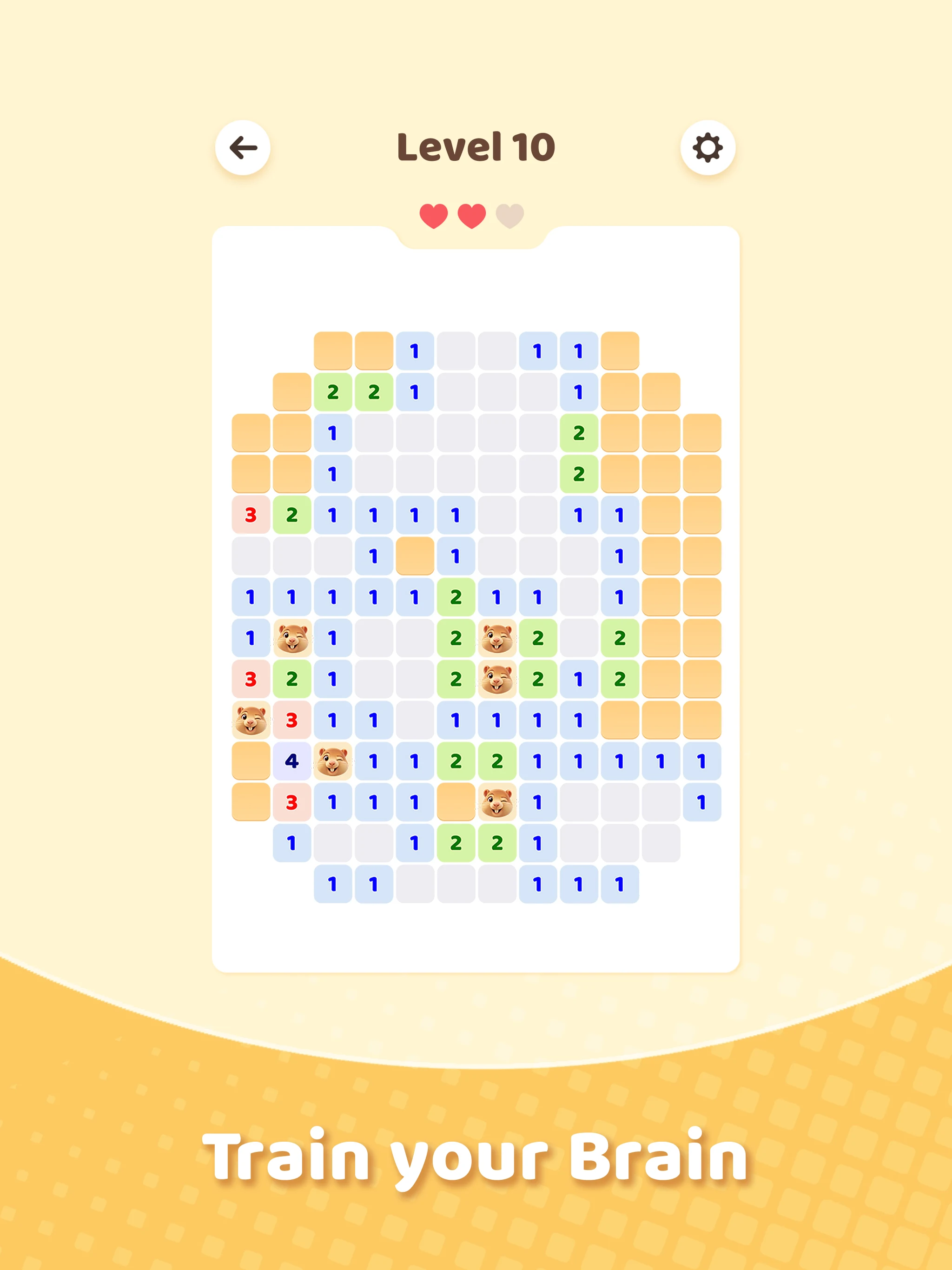 Molesweeper screenshot