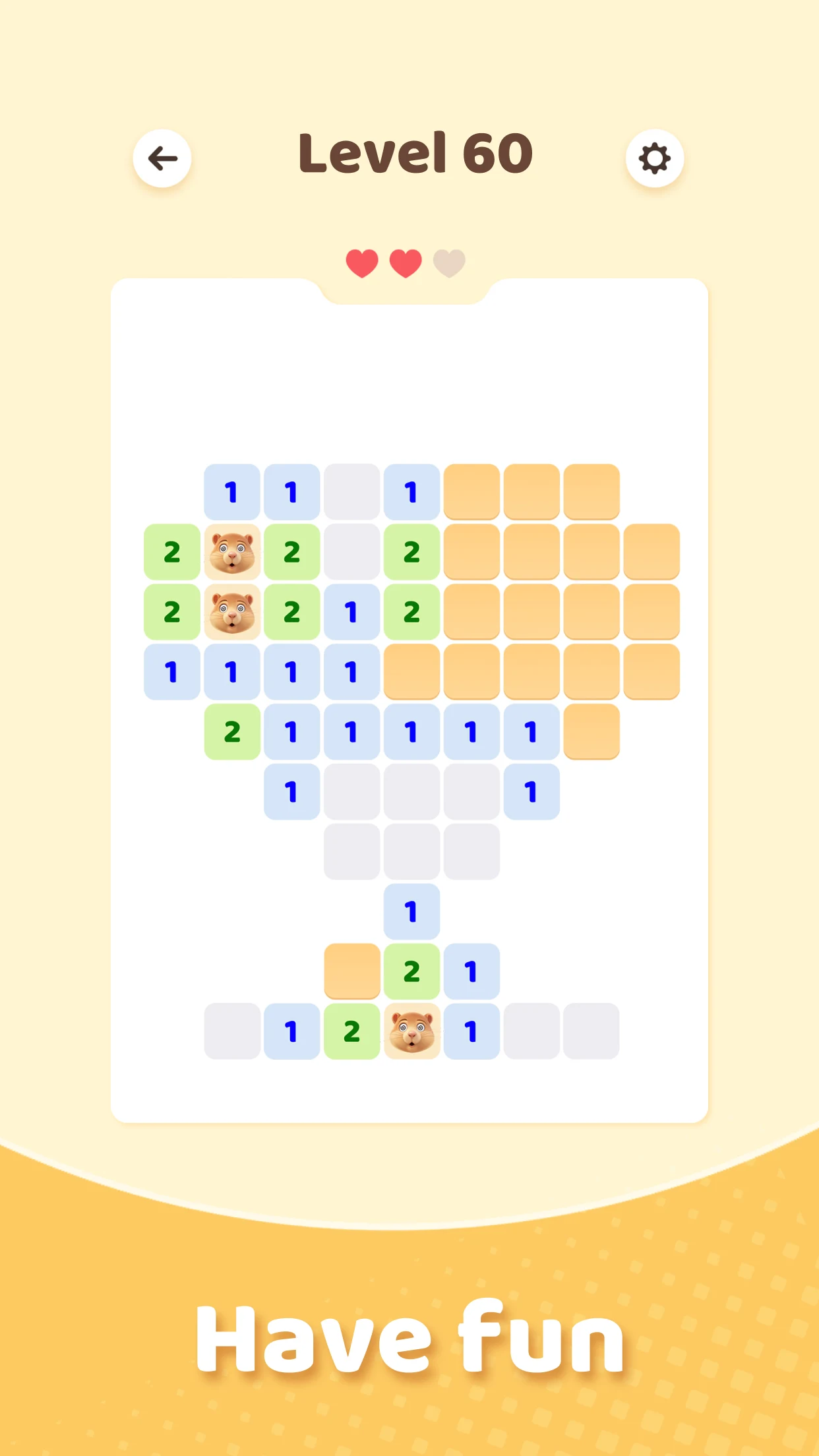Molesweeper screenshot
