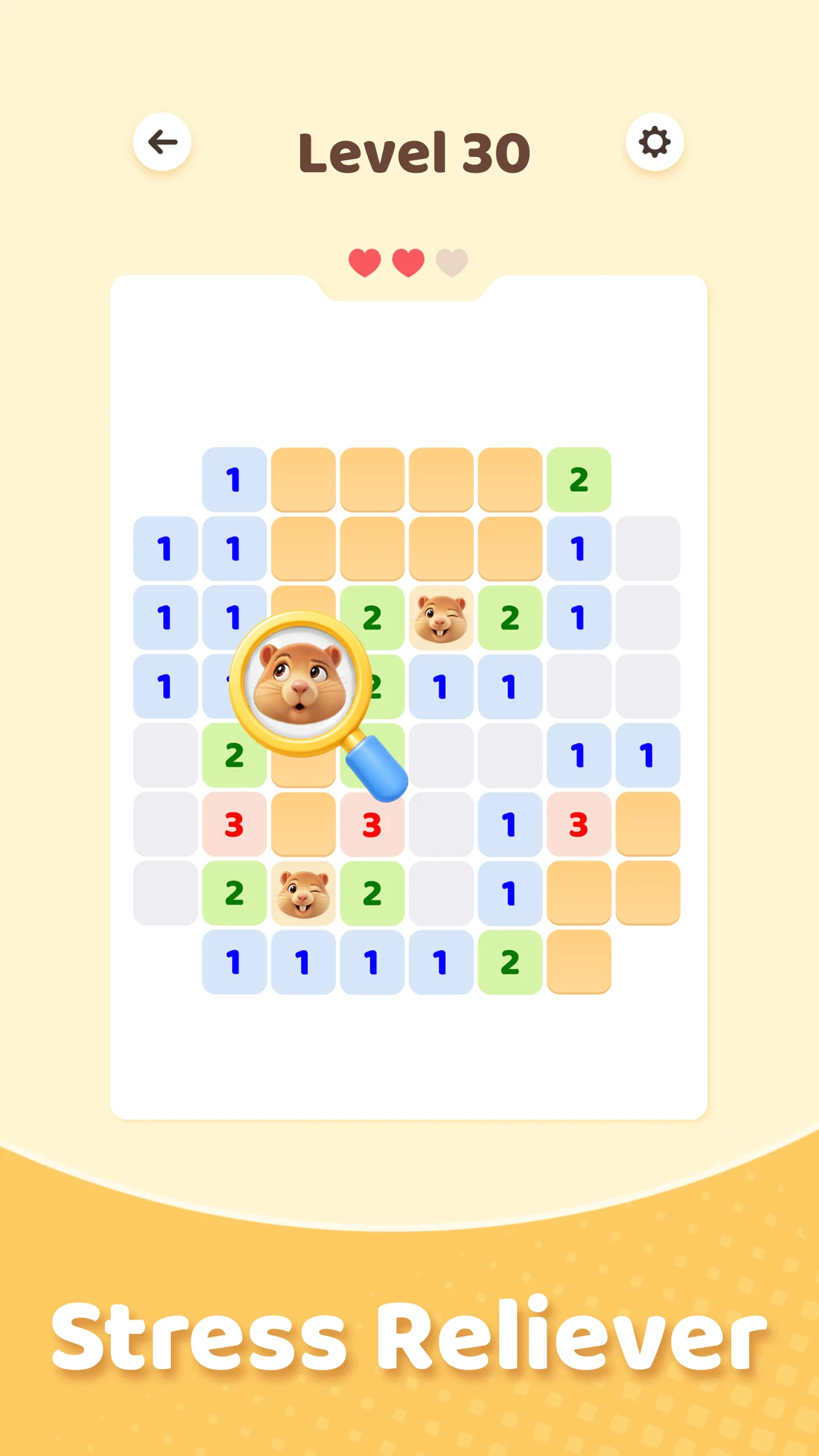 Molesweeper screenshot